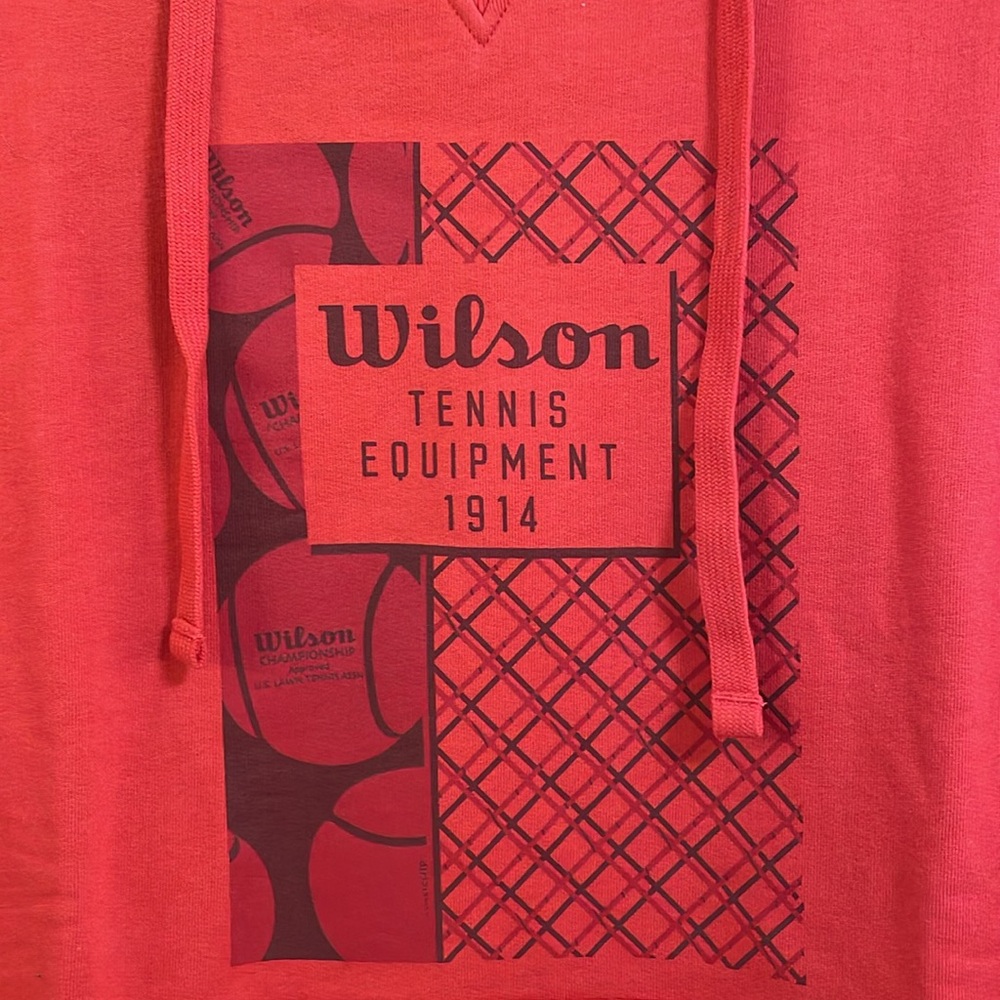 Wilson Tennis Pullover Hoodie Unisex Size Medium (Brand New) - Picture 4 of 10